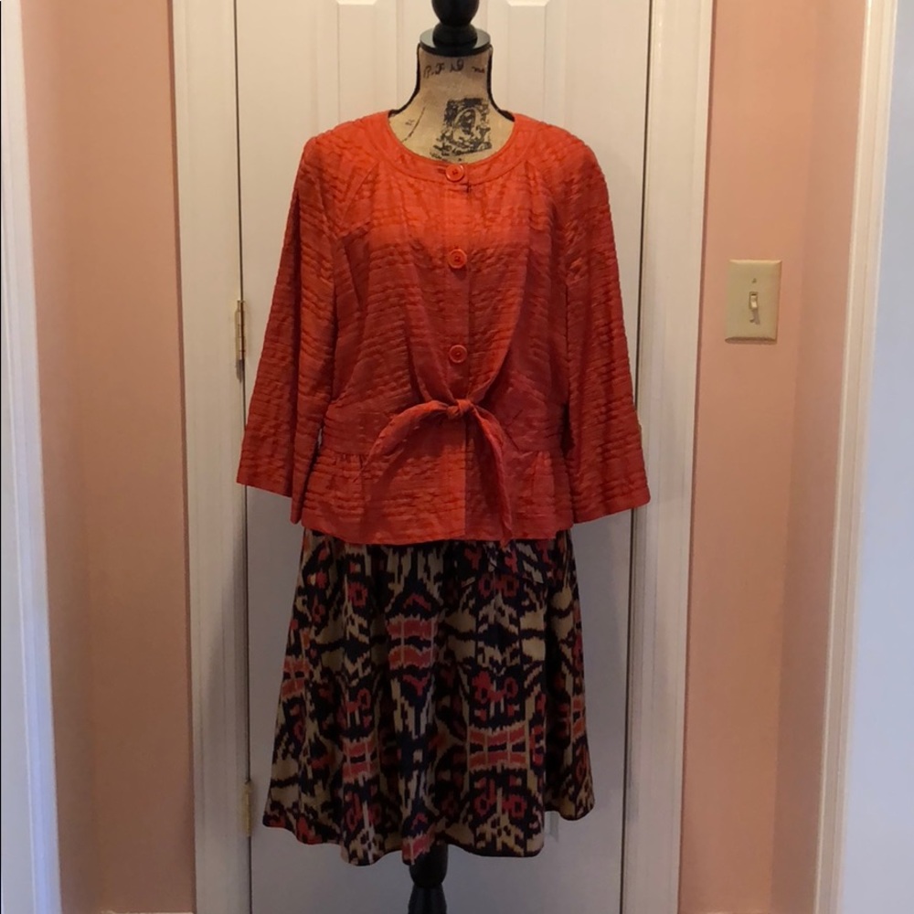 Skirt & Jacket: Very light and comfortable outfit